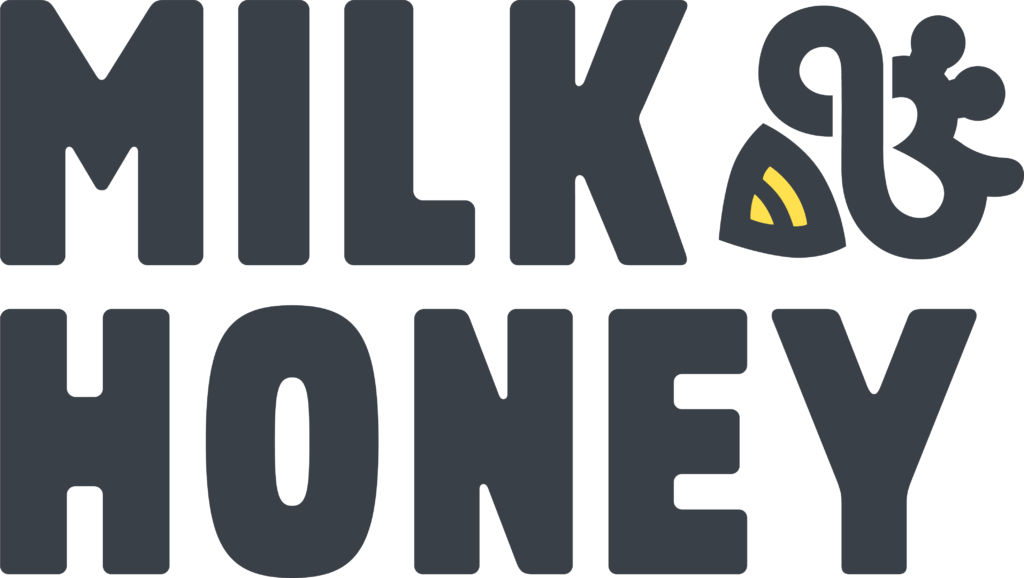 Milk & Honey PR text logo